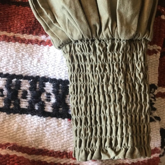 Free People Green Inspr Top - Picture 4 of 8